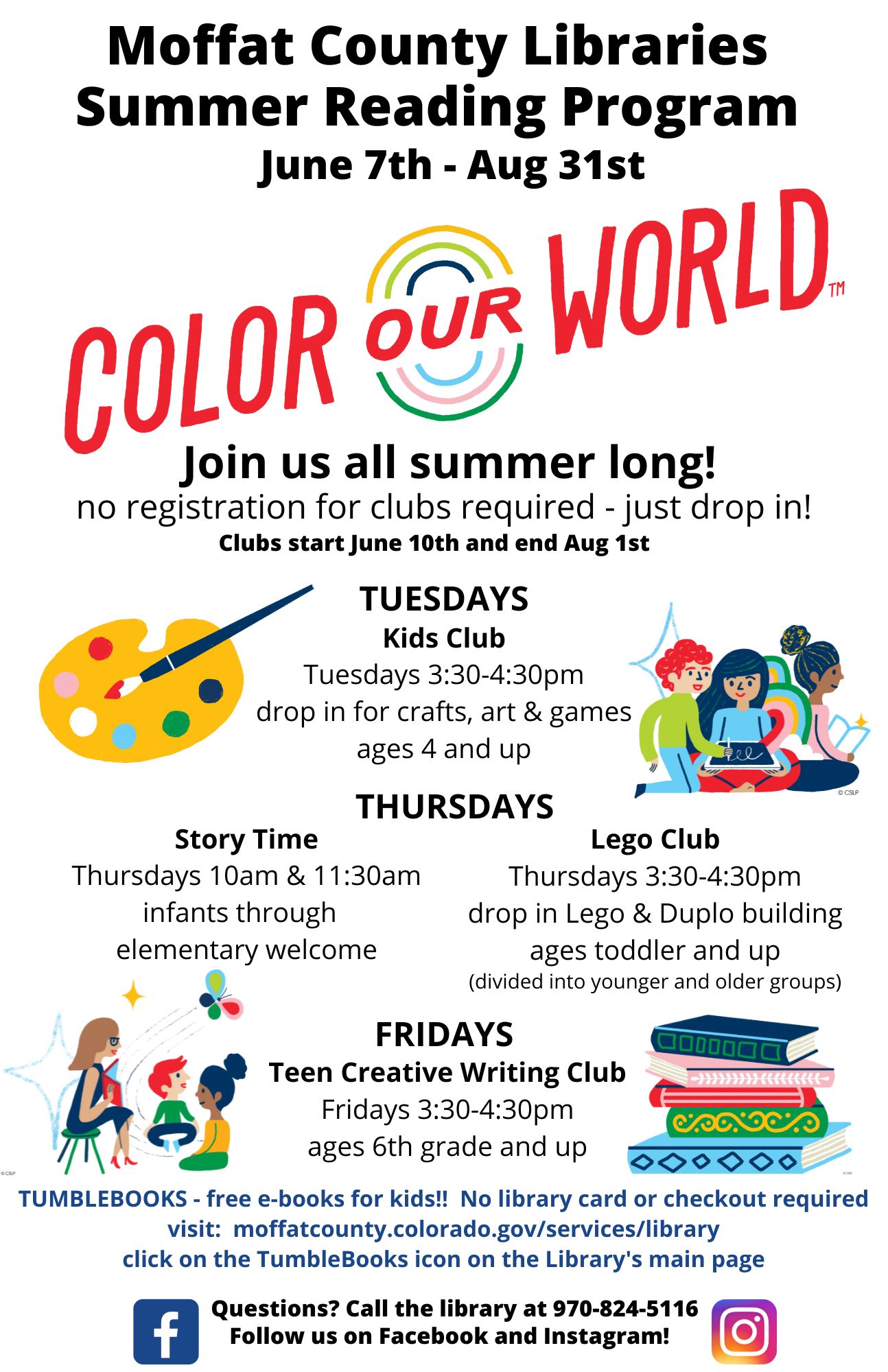 activities at the library this summer