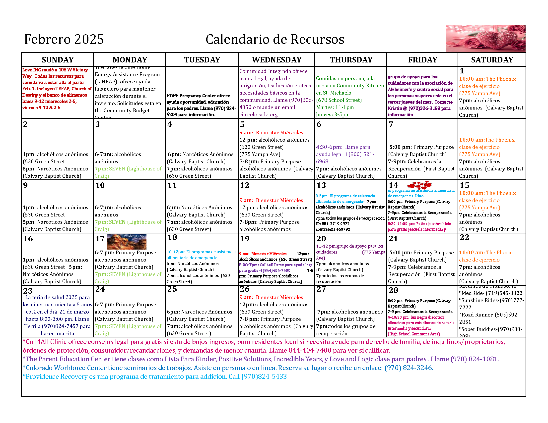 Calendar Resources